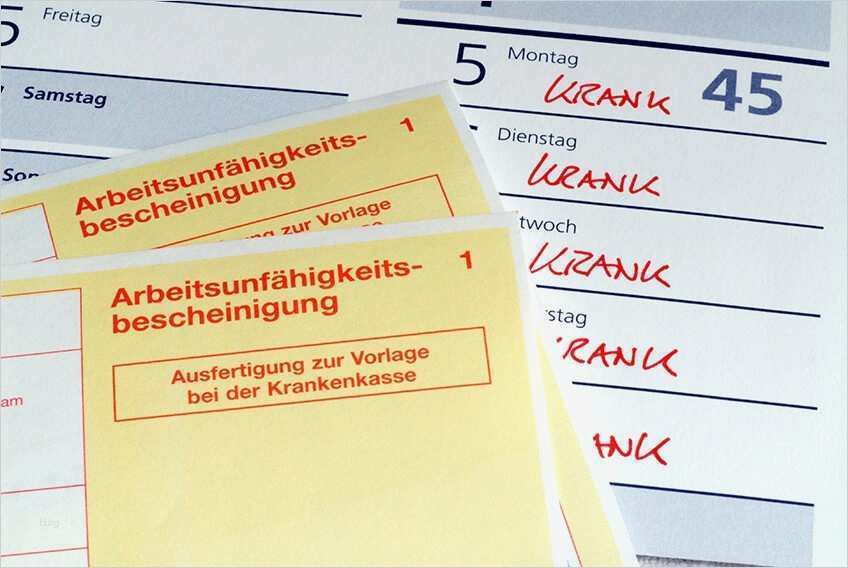 Vorlage Arbeitsunfähigkeitsbescheinigung Krankenkasse Bewundernswert Krankmeldung Ab Wann Arbeitgeber Kann attest Ab Dem 1