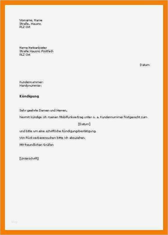 Vorlage Arbeitsvertrag Kostenlos Luxus 11 Kündigung Arbeitsvertrag Muster Kostenlos