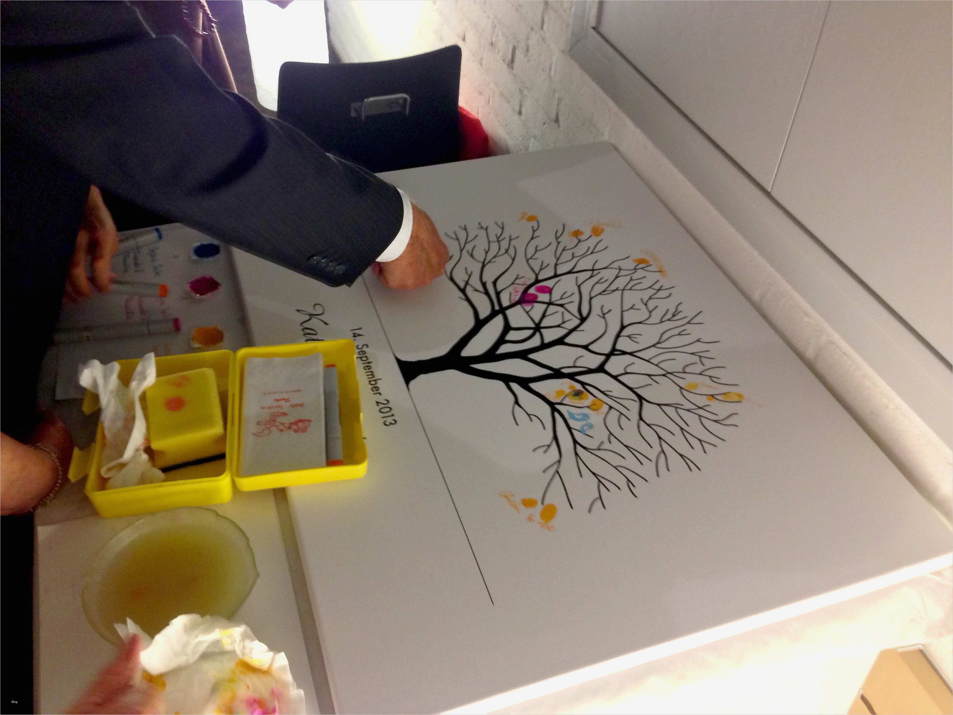 Vorlage Auf Leinwand übertragen Einzigartig Hochzeitsbaum Auf Leinwand Selbst Gestalten