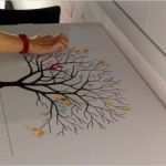 Vorlage Auf Leinwand übertragen Wunderbar Hochzeitsbaum Auf Leinwand Selbst Gestalten