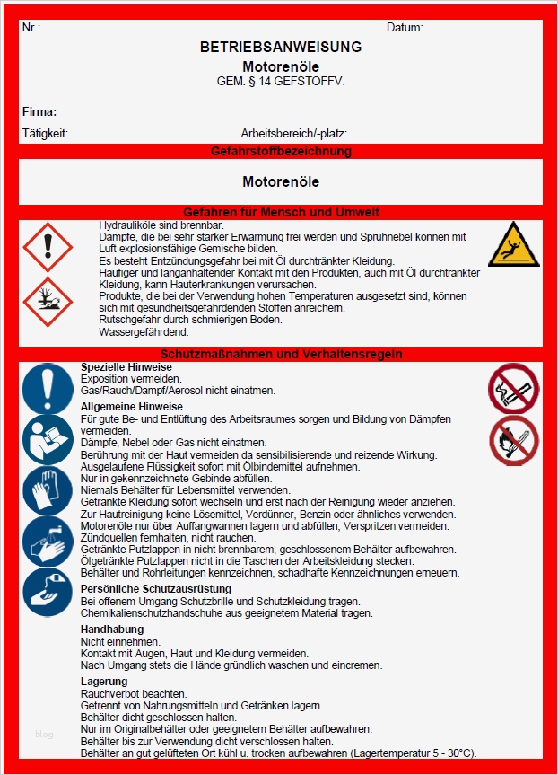 Vorlage Betriebsanweisung Gefahrstoffe Großartig Betriebsanweisung Handkreissäge sofort Download