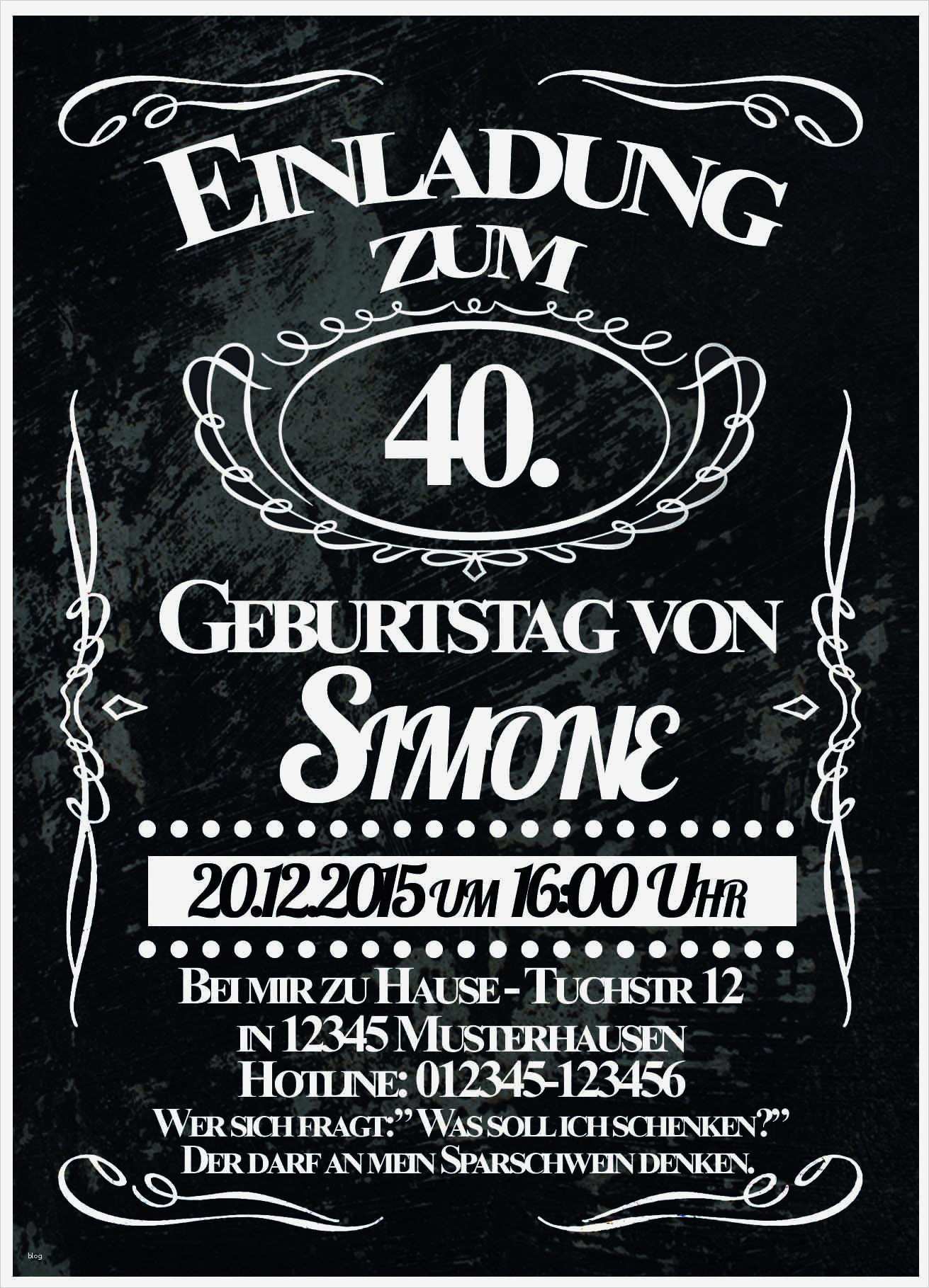 Vorlage Einladung 40 Geburtstag Einzigartig Einladung 40 Geburtstag Witze