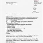 Vorlage Einladung Mitgliederversammlung Verein Schönste Einladung Zur ordentlichen Mitgliederversammlung