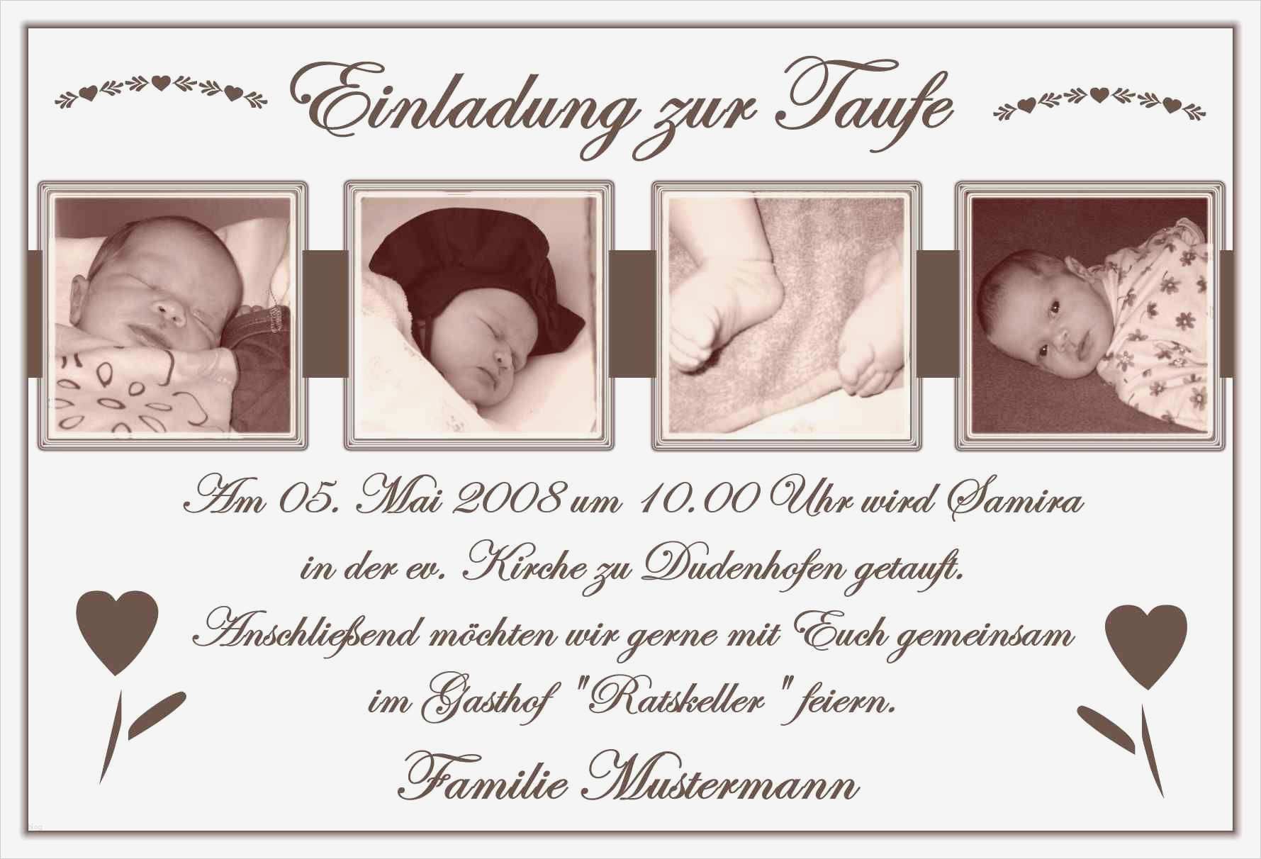 Vorlage Einladung Taufe Kostenlos Erstaunlich Einladungskarten Zur Taufe