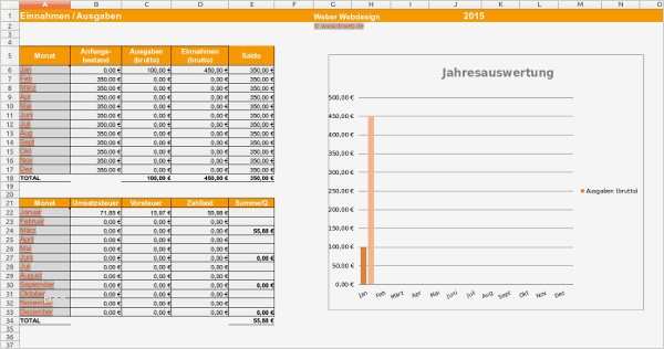 Vorlage Einnahmen Ausgaben Rechnung Excel Erstaunlich Download Einnahmen Ausgaben Rechnung Als Excel Vorlage