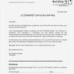 Vorlage Elternbrief Wandertag Cool Grundschule Bad König