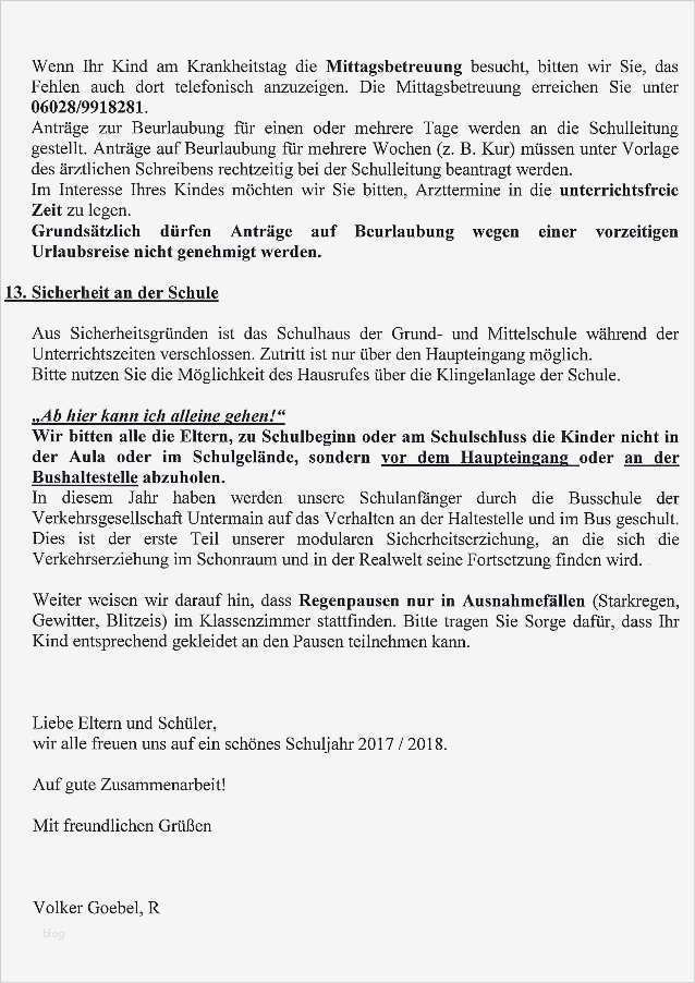 Vorlage Elternbrief Wandertag Wunderbar Erster Elternbrief Seite 6 Herigoyen Volksschule