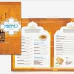 Vorlage Flyer Indesign Beste Indian Restaurant Menu Template Design