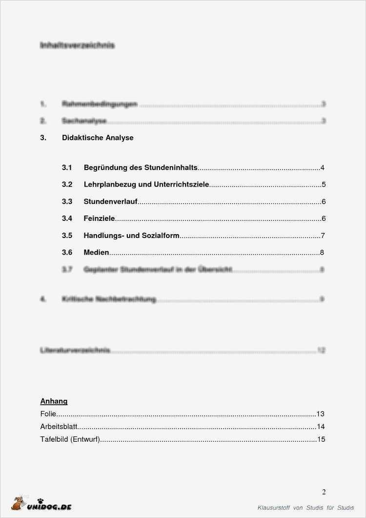 Praktikumsbericht Vorgangsbeschreibung 6 Klasse Gym