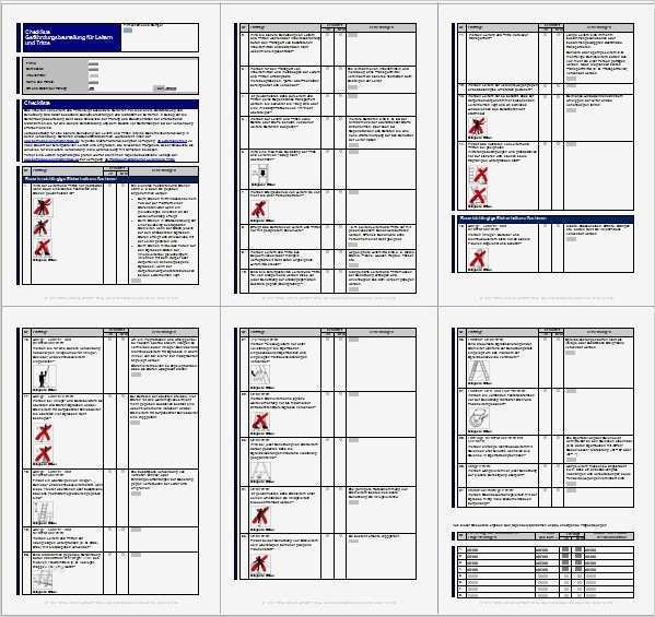 Vorlage Gefährdungsbeurteilung Kostenlos Erstaunlich atemberaubend Kontrollblatt Vorlage Galerie Entry Level