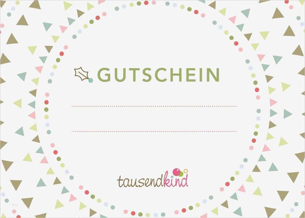 Vorlage Gutschein Zum Ausdrucken Luxus Vorlagen Zum Ausdrucken Tausendkind Blog