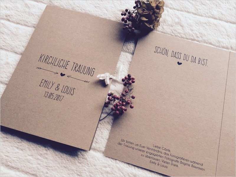 Vorlage Hochzeitseinladung Vintage Schön Kirchenheft Vintage Hochzeit ♥♥♥