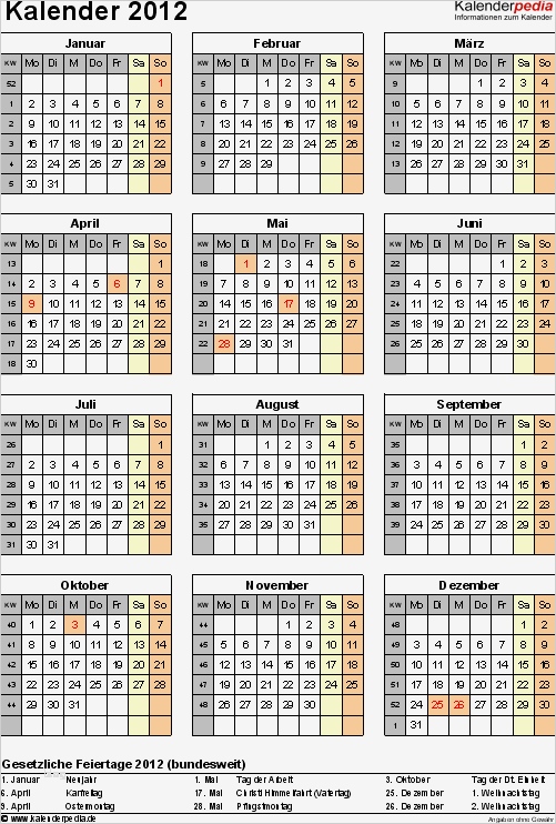 Vorlage HTML Seite Wunderbar Kalender 2012 Zum Ausdrucken Excel Vorlagen In 11