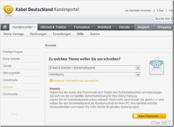 Vorlage Kabel Deutschland Kündigung Luxus Kabel Deutschland Sicherheitspaket Kündigen – so Gehts