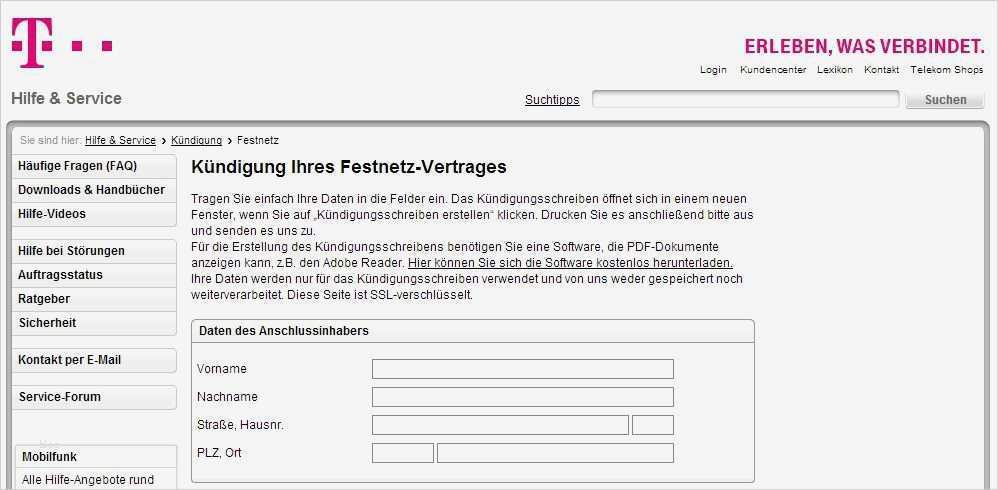 Vorlage Kabel Deutschland Kündigung Wunderbar Kabel Deutschland Kündigung Muster Pdf Kündigung Vorlage