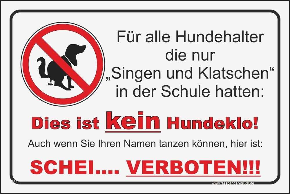 Vorlage Kein Hundeklo Beste 20x30cm Privatgrundstück Aufkleber Schild Kein Hundeklo