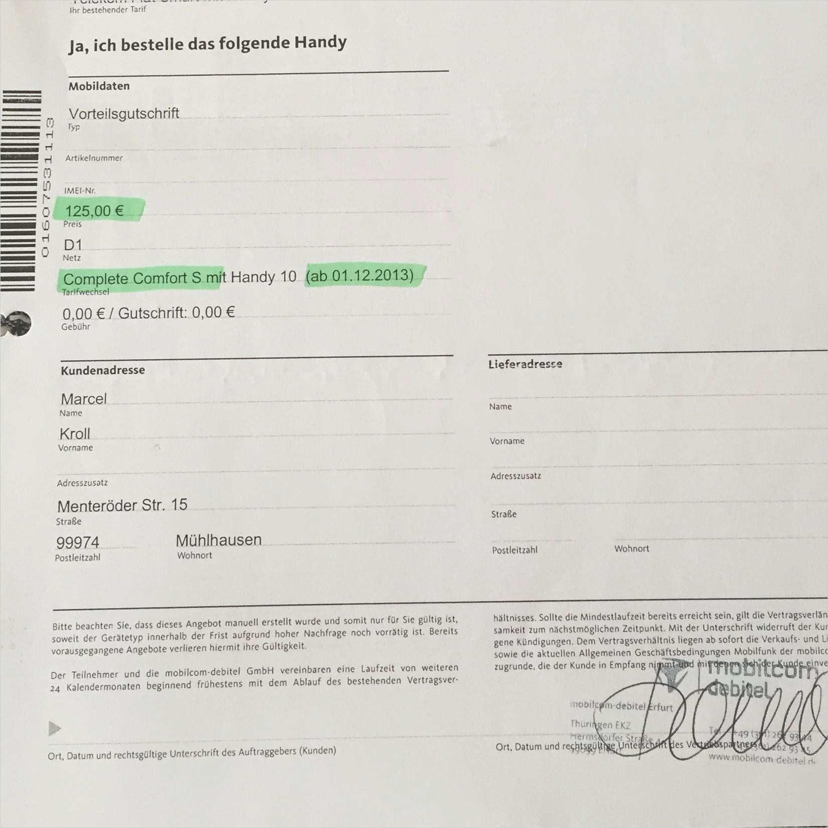 Vorlage Kündigung Handyvertrag Mobilcom Debitel Luxus Ich Habe Eine Frage An Euch Und Zwar Habe Ich Eine