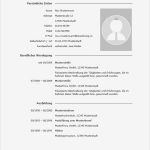 Vorlage Lebenslauf Professionell Erstaunlich Lebenslauf Muster & Vorlagen Für Bewerbung 2018