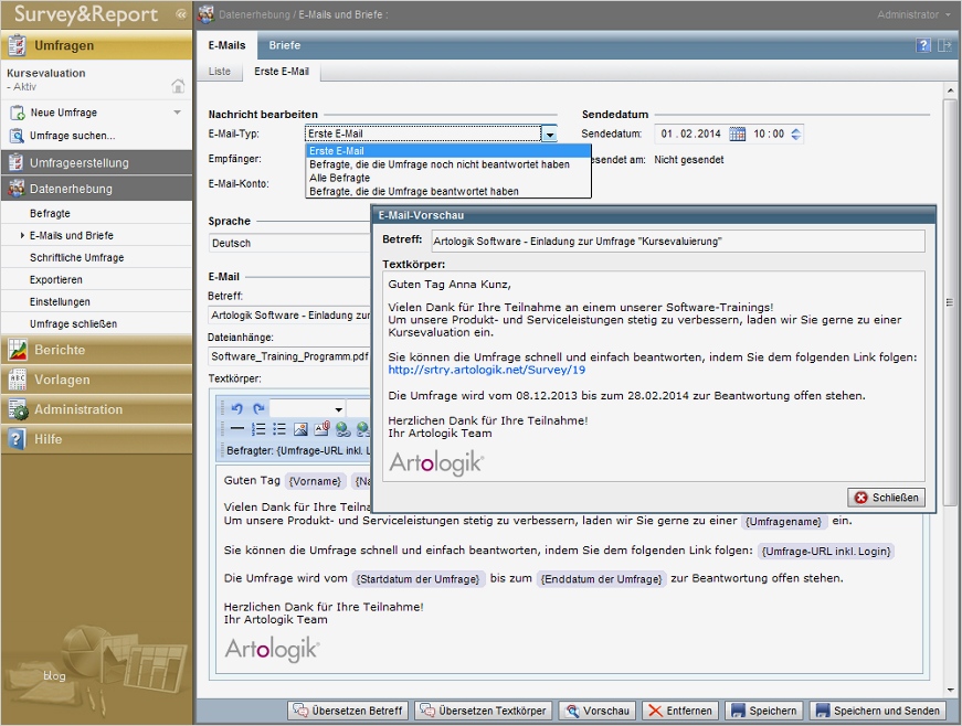 Vorlage Mitarbeiterbefragung Word Angenehm Groß E Mail Fragebogen Vorlage Zeitgenössisch Ideen