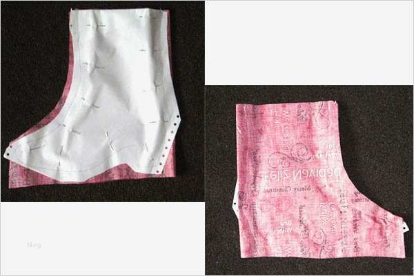 Vorlage Nikolausstiefel Nähen Cool Nikolausstiefel Mit Dem Bedruckten Geschenkband