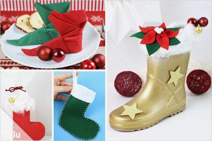 Vorlage Nikolausstiefel Nähen Einzigartig Nikolausstiefel Zum Befüllen Basteln Anleitungen Mit