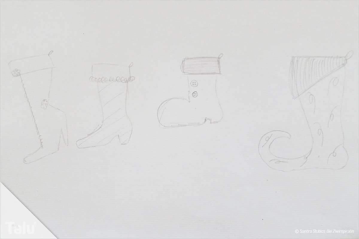 Vorlage Nikolausstiefel Nähen Erstaunlich Nikolausstiefel Nähen Schnittmuster Vorlage