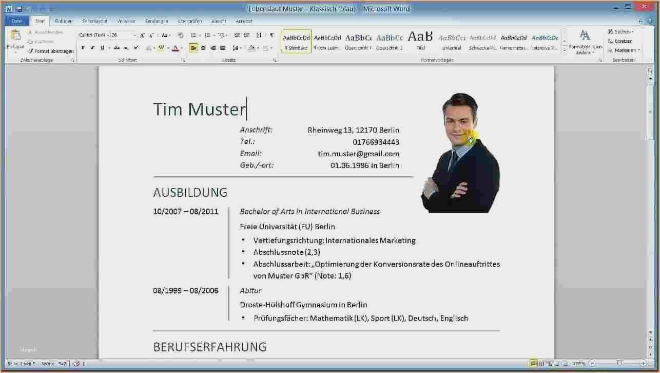 Vorlage Professioneller Lebenslauf Schön Wunderbar Kostenloser Professioneller Lebenslauf Vorlagen