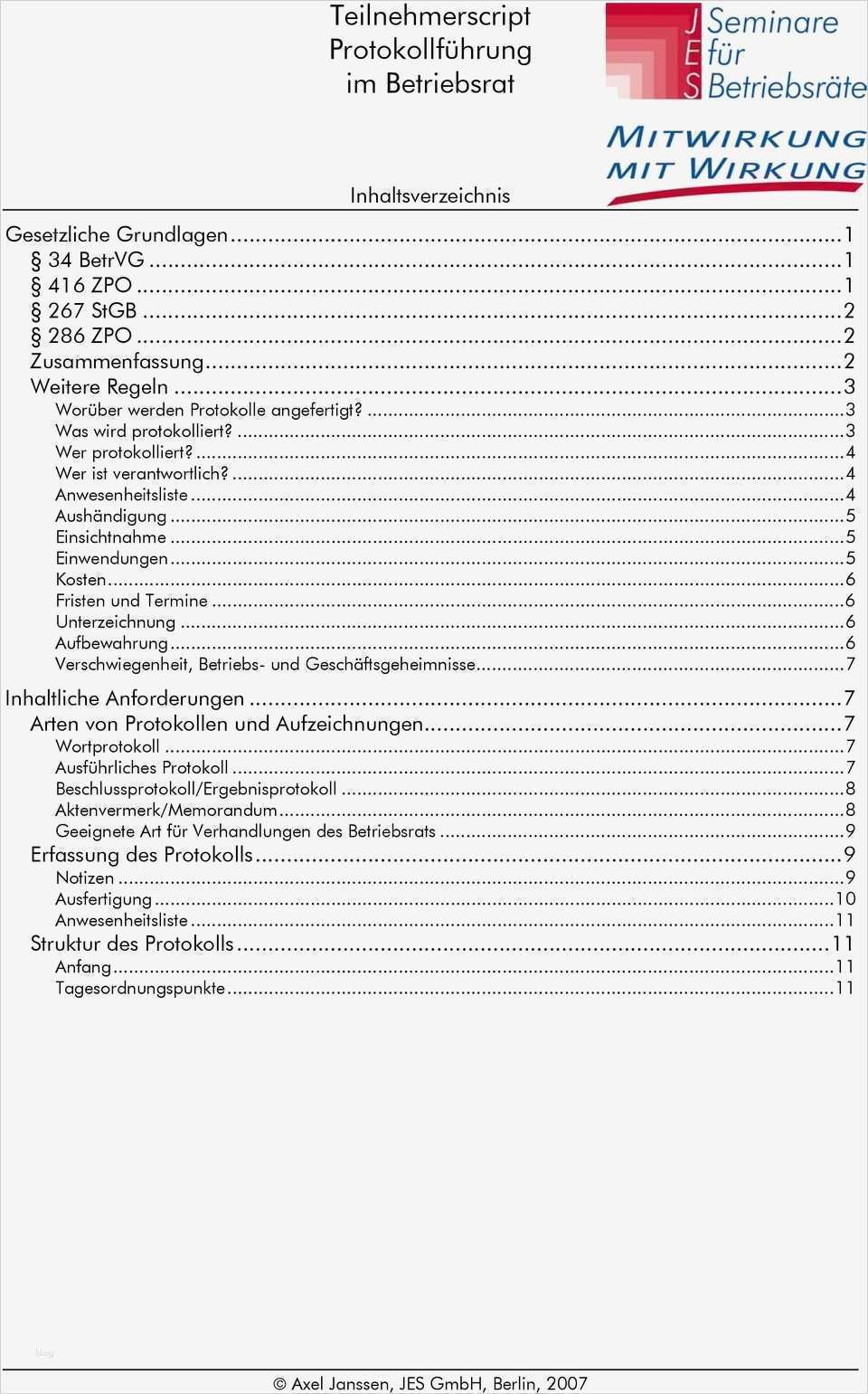 Vorlage Protokoll Betriebsratssitzung Best Of Berühmt Sitzung Vorlage Vorlage Fotos Entry Level Resume