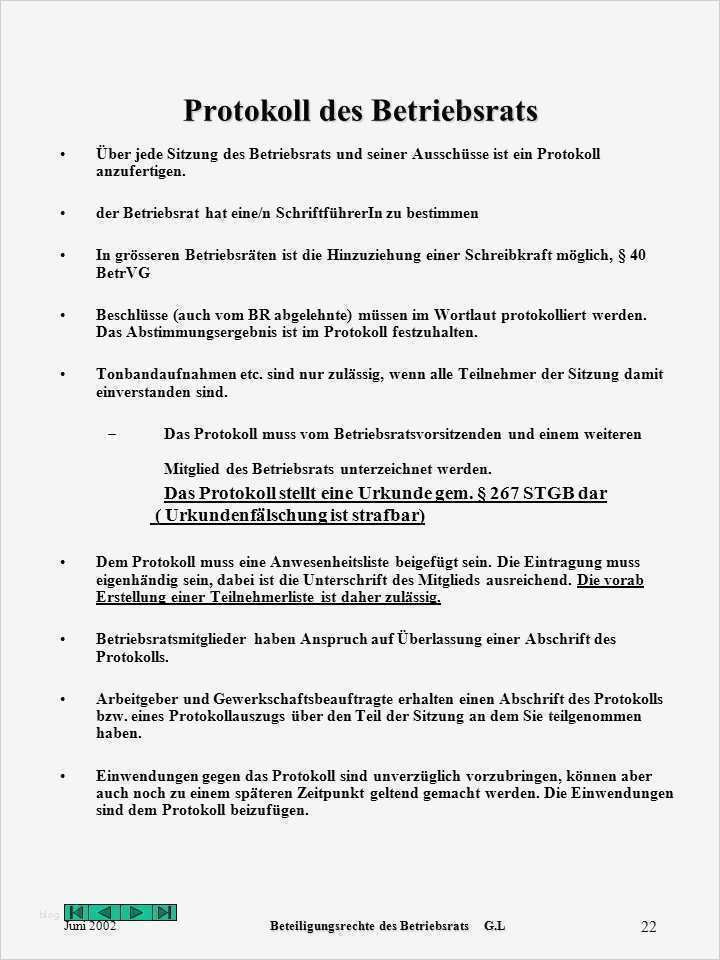 Vorlage Protokoll Betriebsratssitzung Hübsch Betriebsverfassungsgesetz Ppt Video Online Herunterladen