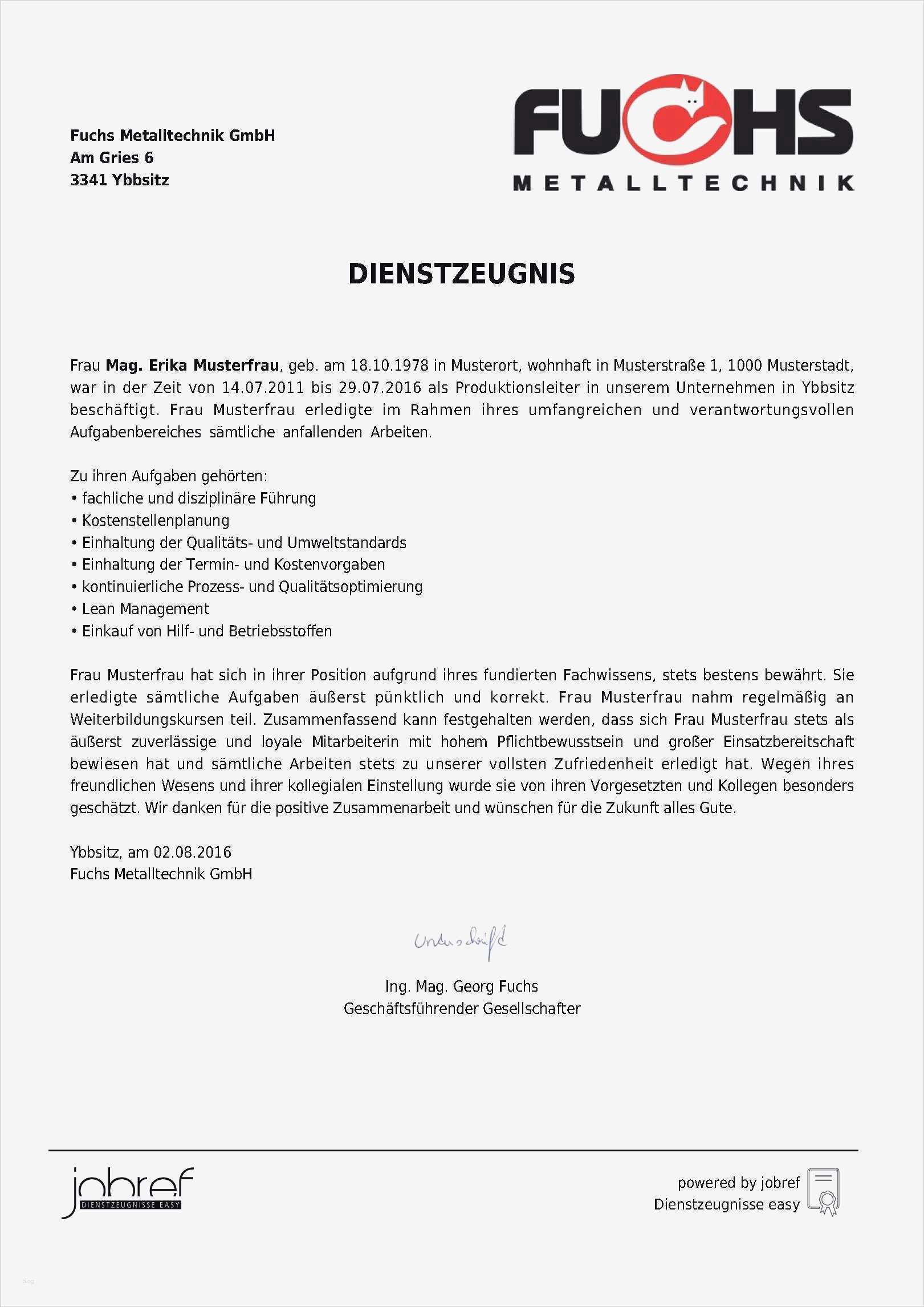 Vorlage Qualifiziertes Arbeitszeugnis Erstaunlich Qualifiziertes Arbeitszeugnis Muster Schön