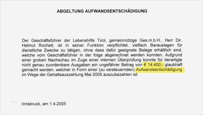 Vorlage Rechnung Aufwandsentschädigung Bewundernswert Tiwag Tagebuch