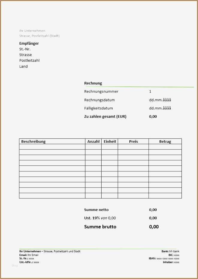 Vorlage Rechnung Dienstleistung Erstaunlich 11 Vorlage Rechnung Englisch Dienstleistung Vorlagen123