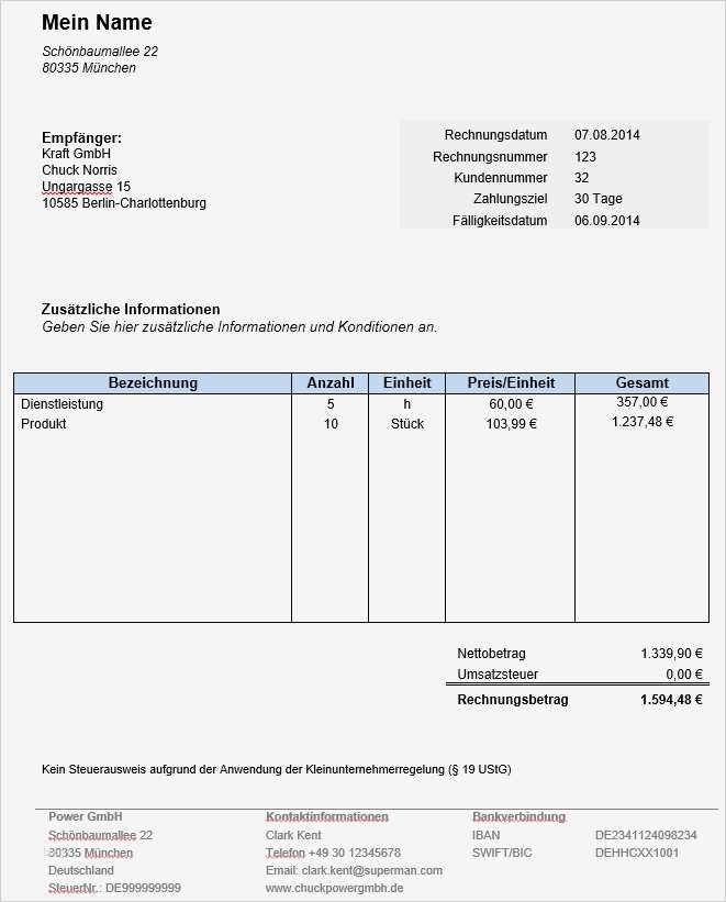 Vorlage Rechnung Kleinunternehmer Word Kostenlos Neu Vorlage Angebot Kleinunternehmer Word Aufnahme Rechnung