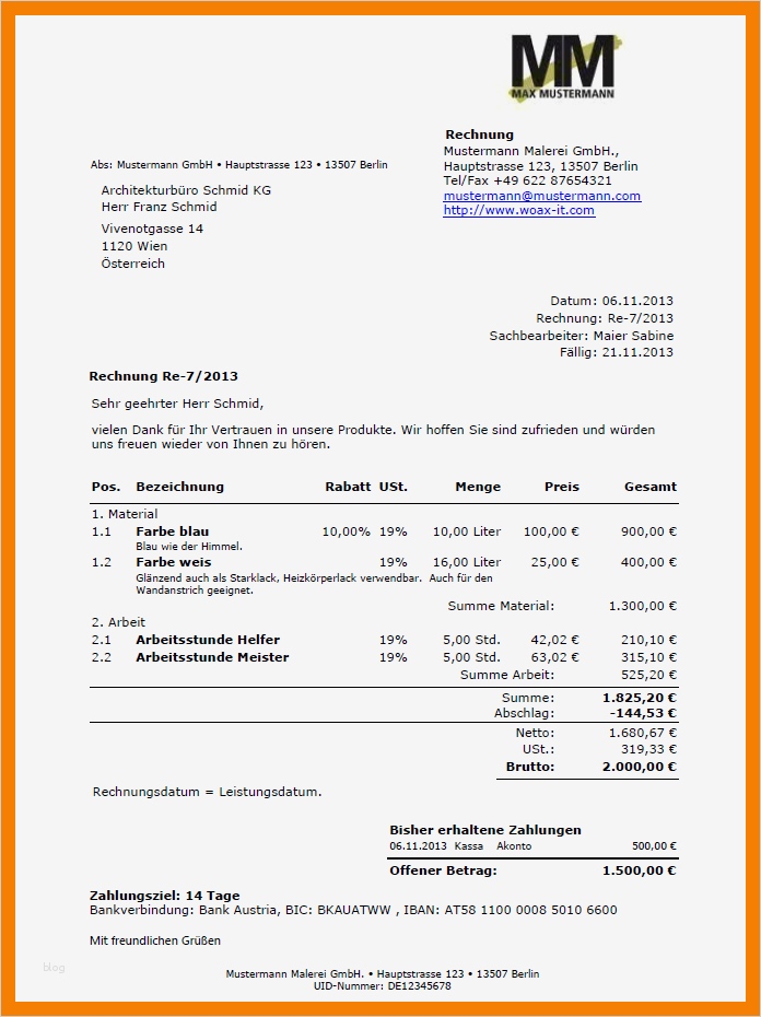 Vorlage Rechnung Schreiben Einzigartig 5 Rechnung Dj Vorlage