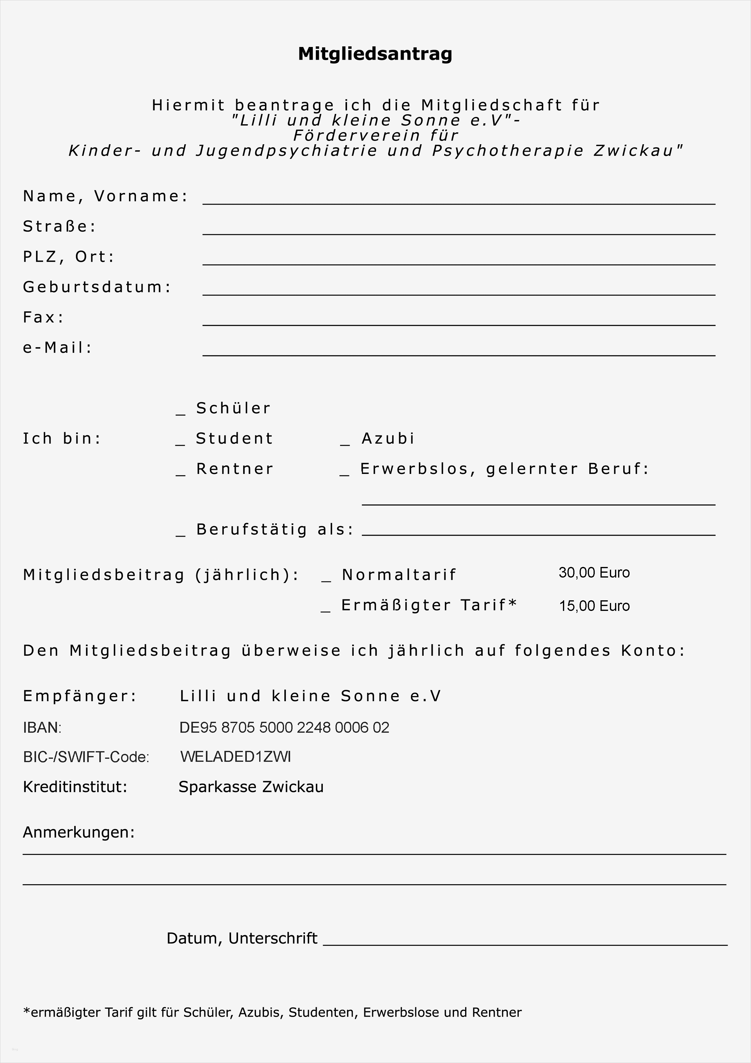 Vorlage Satzung Verein Inspiration Satzung