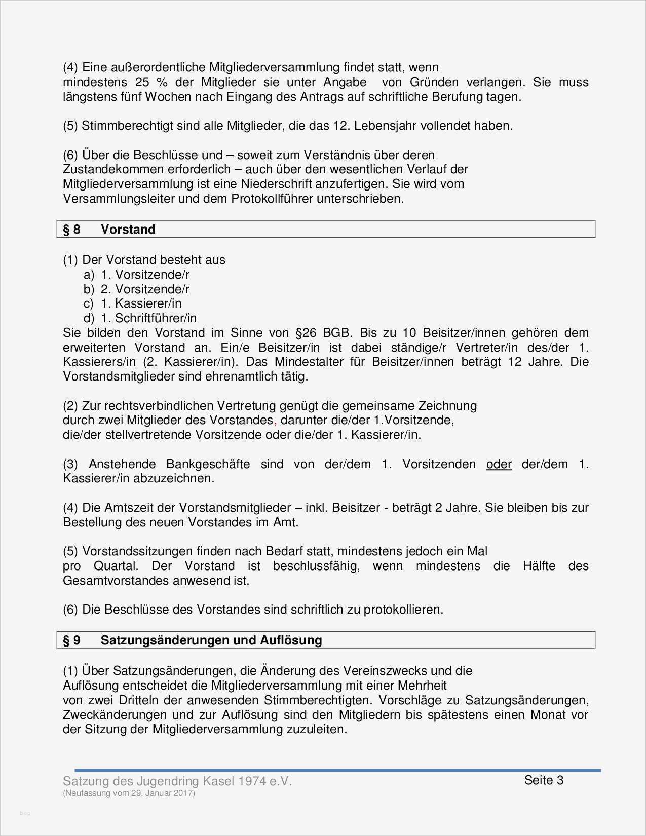 Vorlage Satzung Verein Luxus Ungewöhnlich Satzung Vorlage Ideen Entry Level Resume