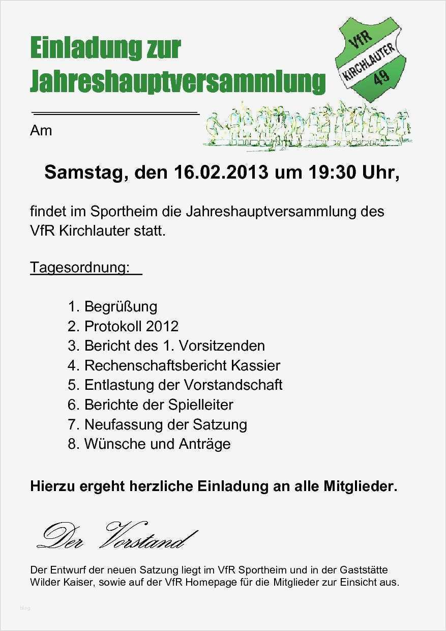 Vorlage Satzung Verein Wunderbar Vfr Kirchlauter Termine