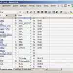 Vorlage Sicherungskasten Beschriftung Excel Cool Teile Verwaltung Für Elektronische Bauteile
