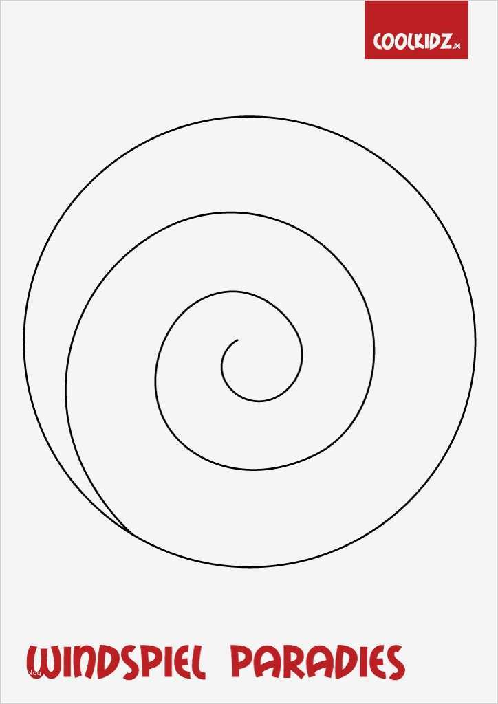 Vorlage Spirale Zum Ausschneiden Elegant Windspiel Spirale Windspiel Basteln Für Kinder Auf Coolkidz