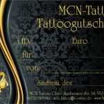 Vorlage Tattoo Gutschein Cool 35 Gutschein