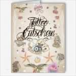 Vorlage Tattoo Gutschein Erstaunlich Die Besten 25 Gutschein Basteln Tattoo Ideen Auf