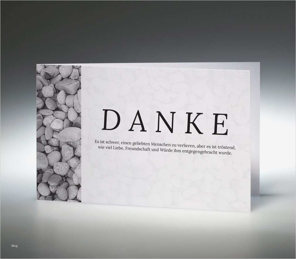 Vorlage Trauerkarte Kostenlos Erstaunlich Danksagung Steine Memento