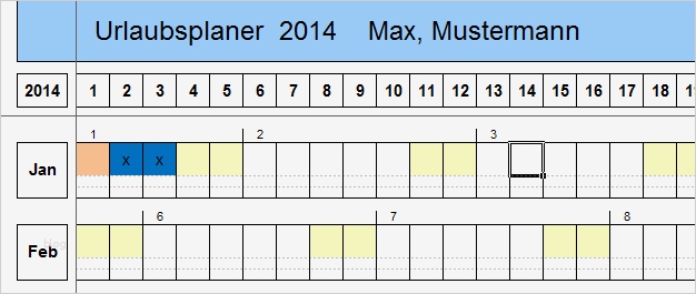Vorlage Urlaubsantrag Excel Erstaunlich Dynamischer Urlaubsantrag Urlaubsplaner Jahresurlaub