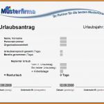 Vorlage Urlaubsantrag Excel Süß 11 Vorlagen Urlaubsantrag