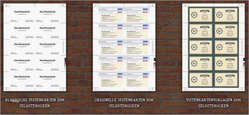 Vorlage Visitenkarten Drucken Großartig Visitenkarten Drucken Download