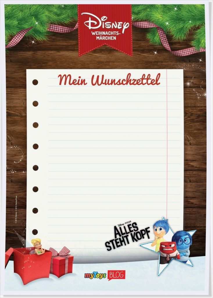 Vorlage Wunschzettel Weihnachten Angenehm Eine Vorlage Für