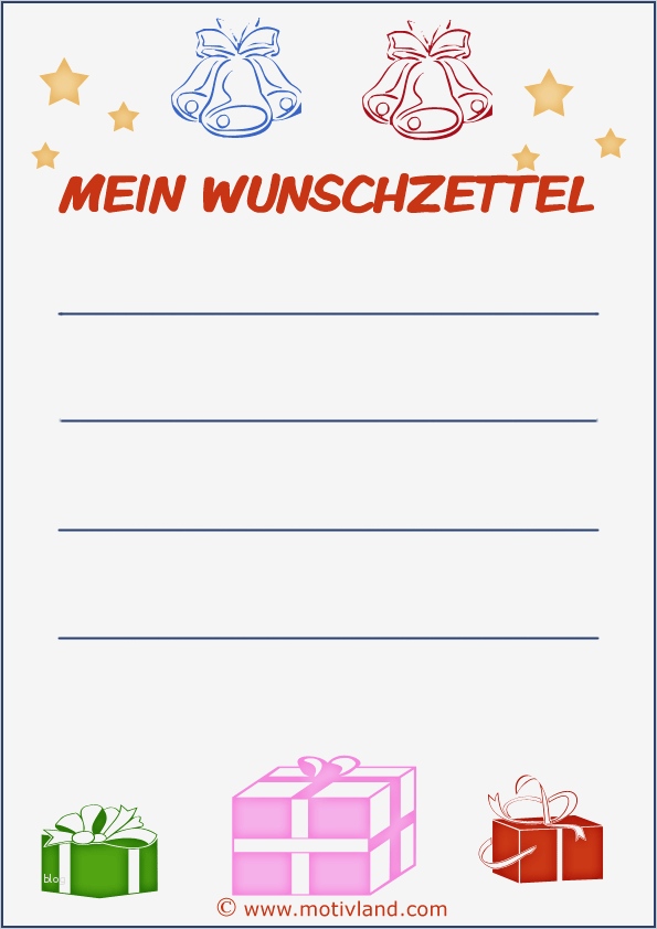 Der Wunschzettel – Jahresfeste