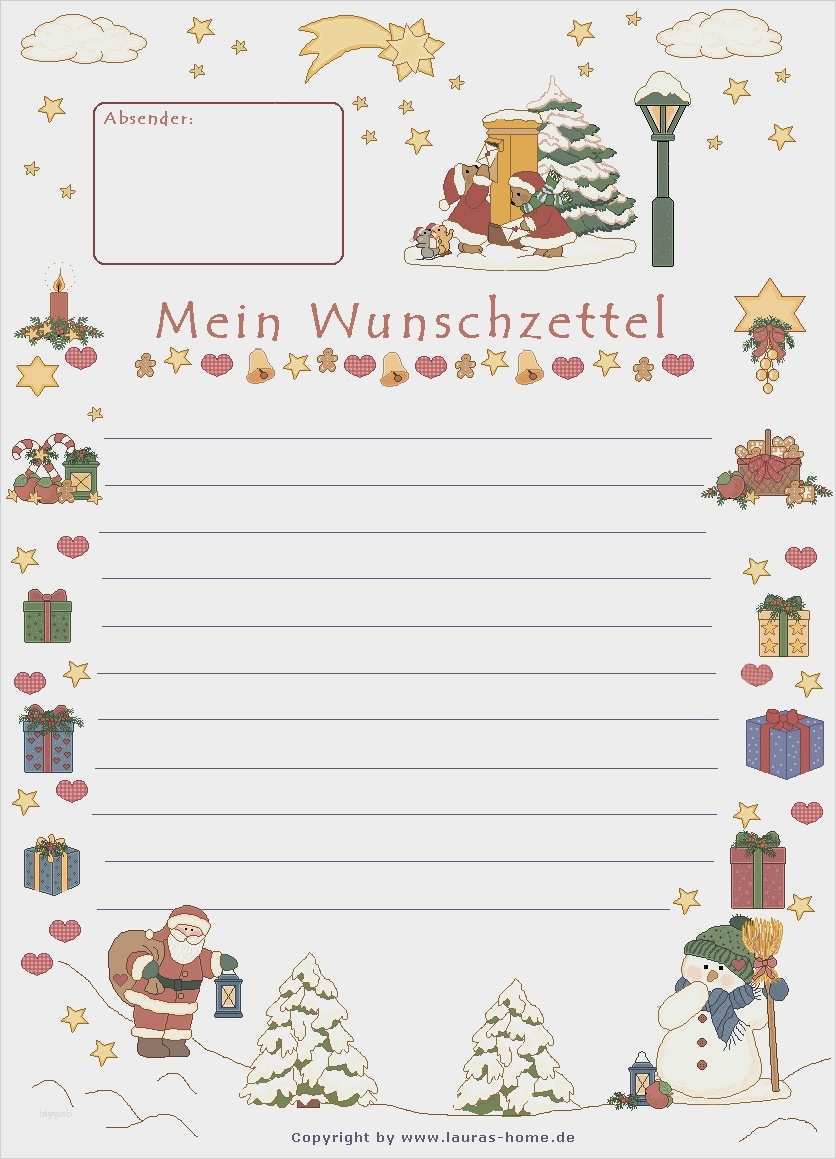Vorlage Wunschzettel Weihnachten Schön Beste Wunschliste Vorlage Fotos Entry Level Resume