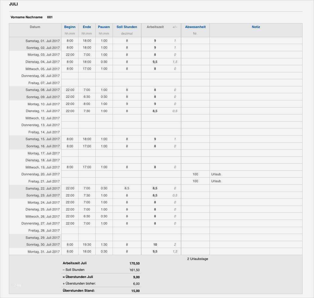 Vorlage Zur Dokumentation Der Täglichen Arbeitszeit Openoffice Erstaunlich Erfreut Tägliche Stundenzettel Vorlage Ideen Bilder Für