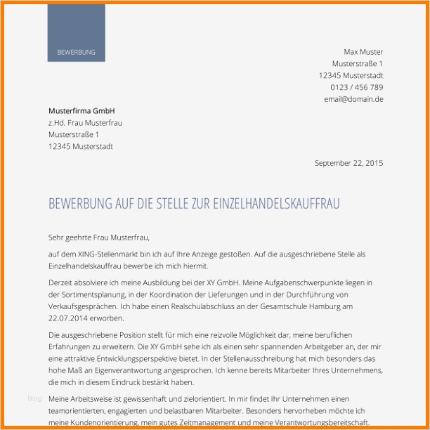 Vorlagen Anschreiben Bewerbung Kostenlos Genial 6 Vorlage Anschreiben